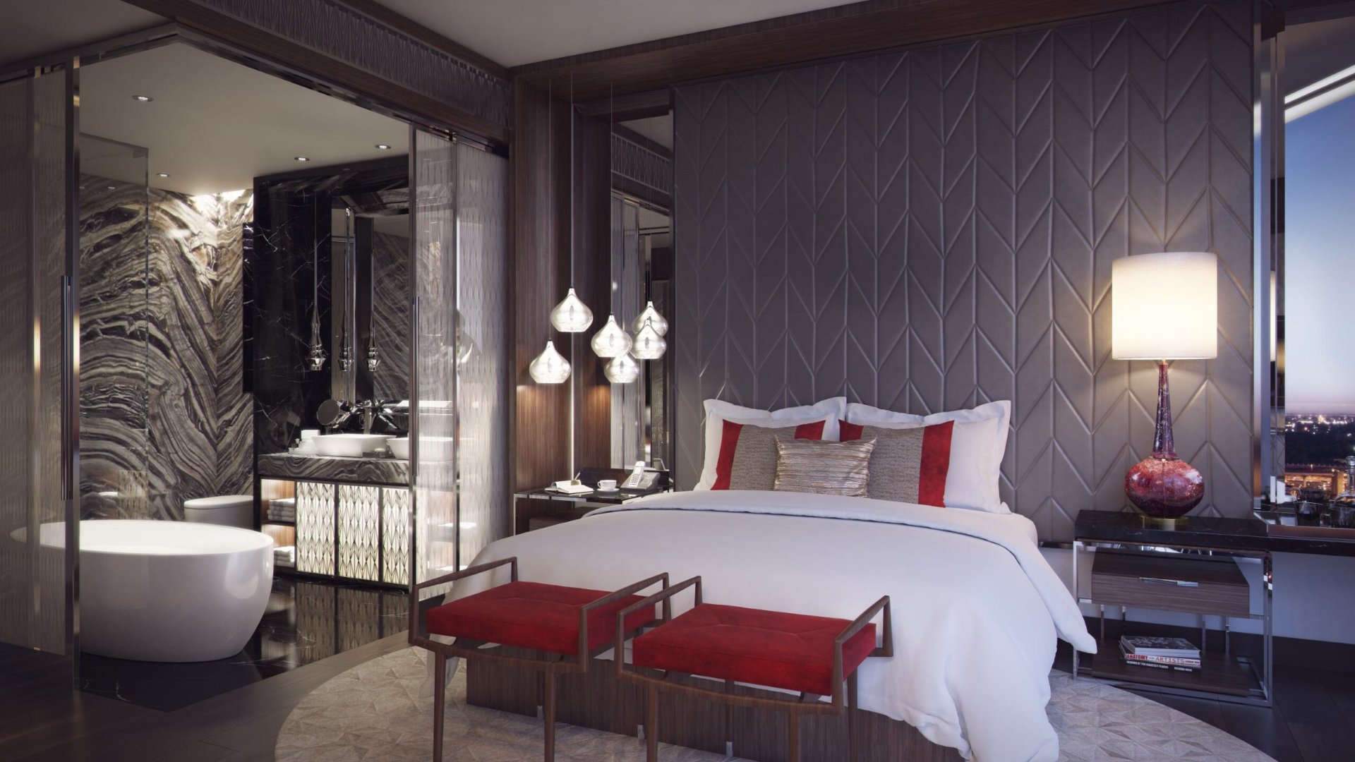 Wohnung in AYKON HEIGHTS, Sheikh Zayed Road, Dubai, VAE  1 Schlafzimmer, 65 m² Nr. 25025 - 1