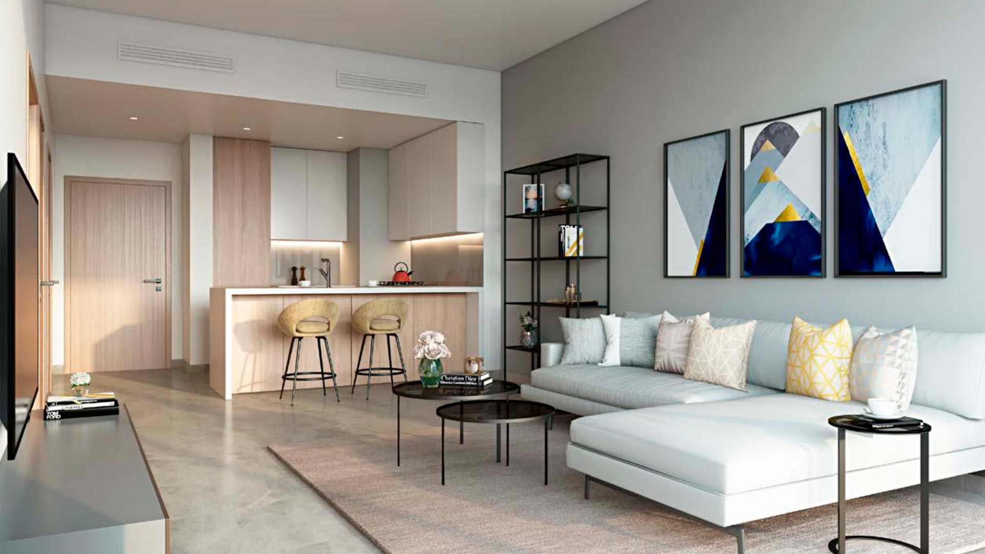 Wohnung in PENINSULA TWO, Business Bay, Dubai, VAE  1 Schlafzimmer, 64 m² Nr. 25630 - 1