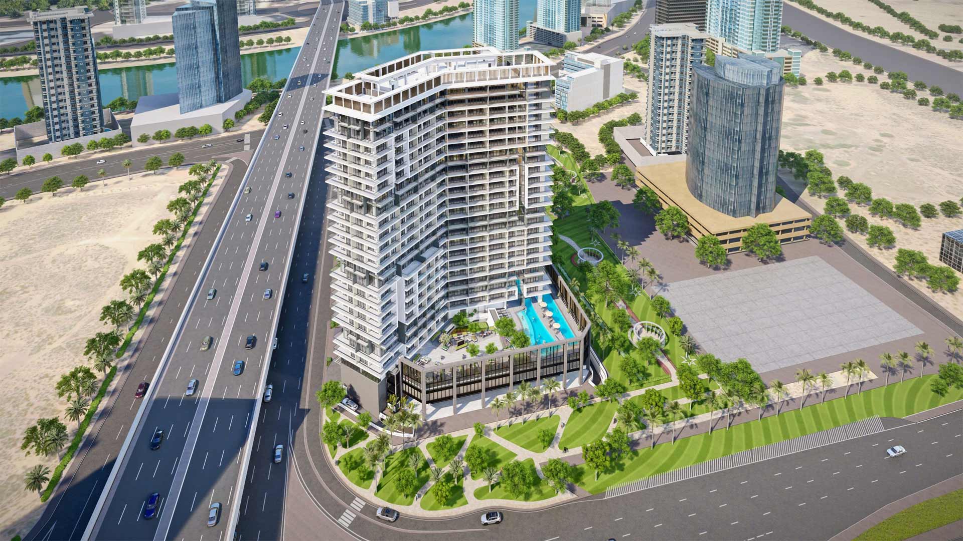 Bauprojekt in Business Bay, Dubai, VAE, Nr. 28877 – Foto 