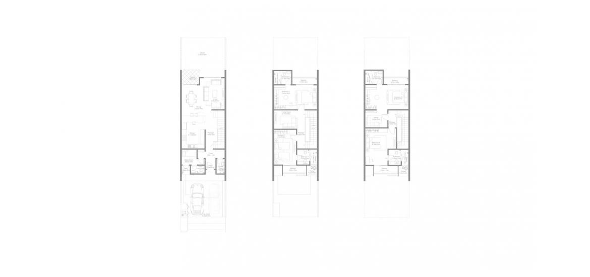 Plano del apartamento «279SQM» en MOTOR CITY HILLS