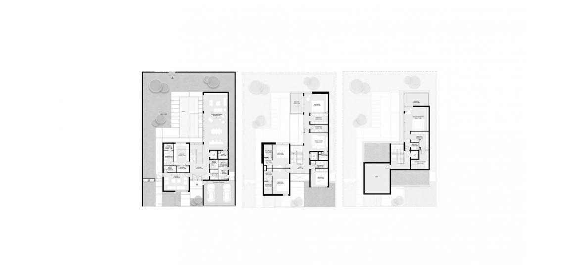 Plano del apartamento «5BR-1B 532SQM», 5 dormitorios en JOURI HILLS
