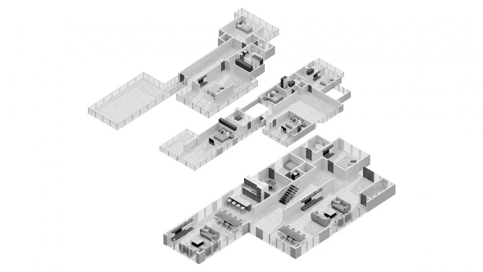 Plano del apartamento «7BR Type V75-A 1629SQM», 7 dormitorios en CAVALLI ESTATES