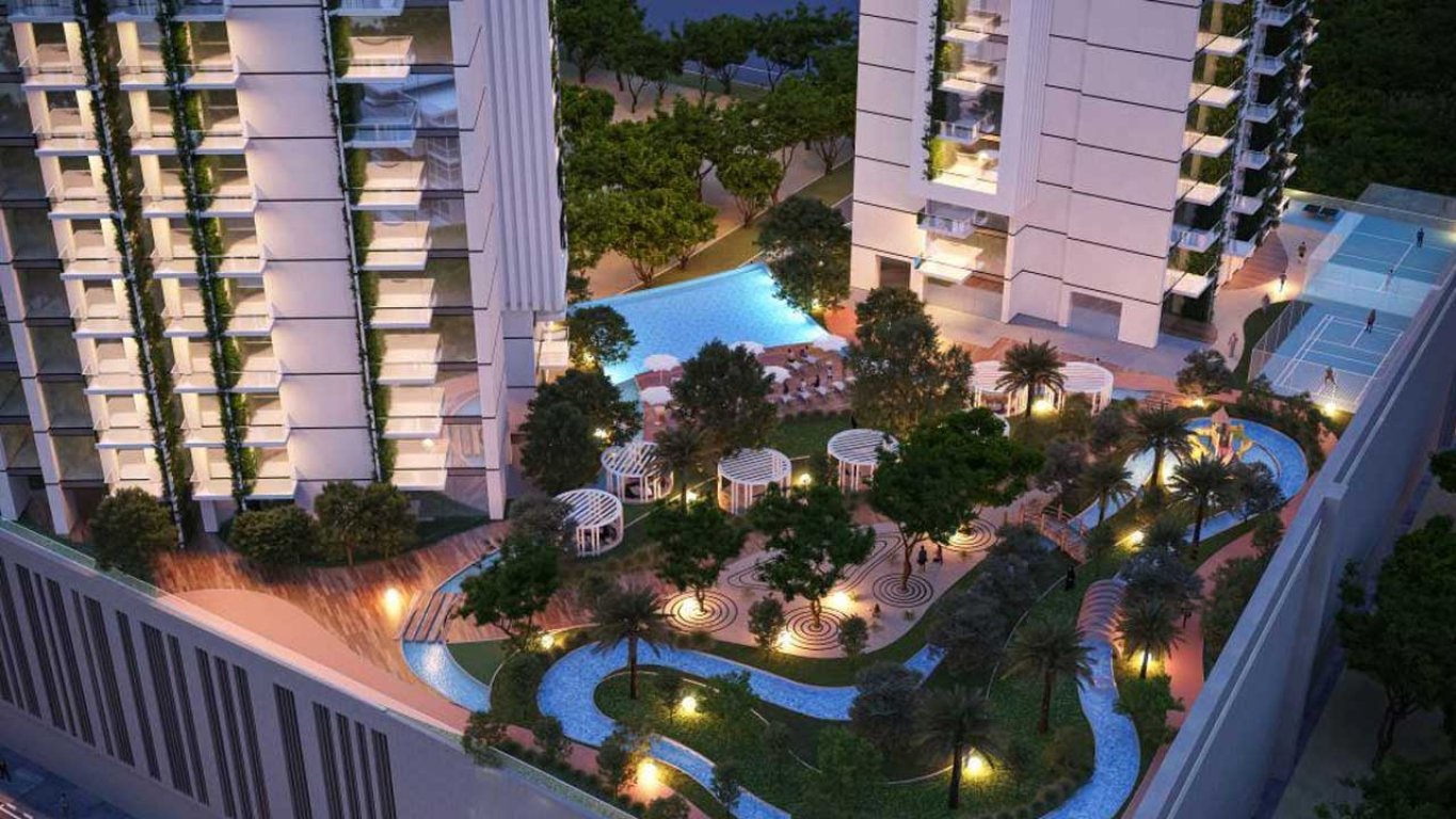 Apartamento en venta en Jumeirah Village Circle, Dubai, EAU 2 dormitorios, 90 m2 No. 30538 - foto 1