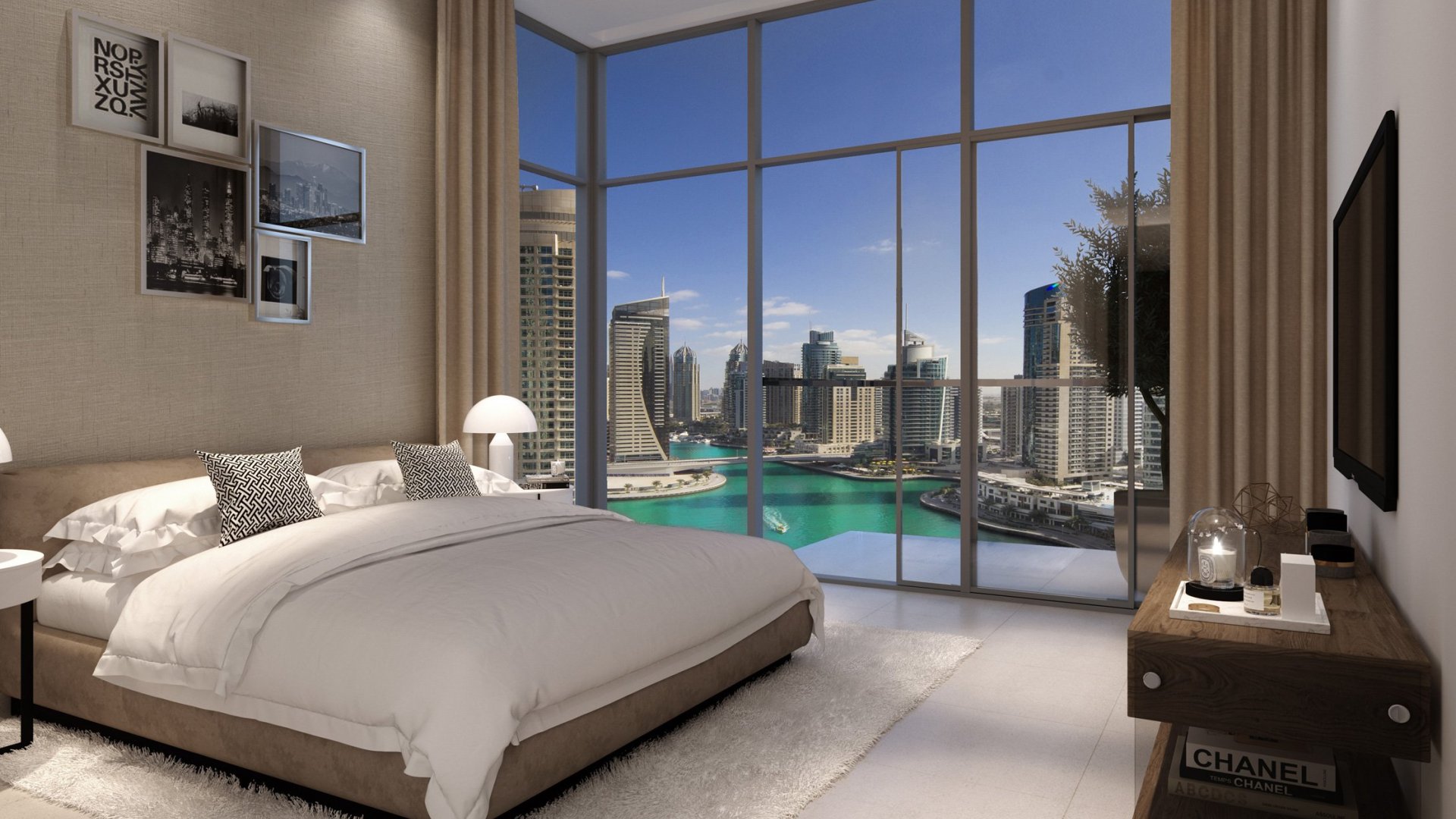 آپارتمان درDubai Marina، Dubai، امارات متحده عربی, 3خوابه , 255 متر مربع. شماره 24371 - 7
