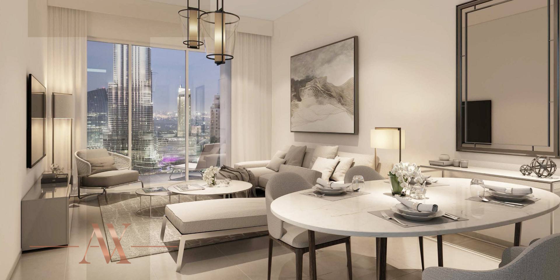 Appartement à ACT ONE | ACT TWO TOWERS, The Opera District, Dubai, EAU, 2 chambres, 124 m² № 23826 - 1