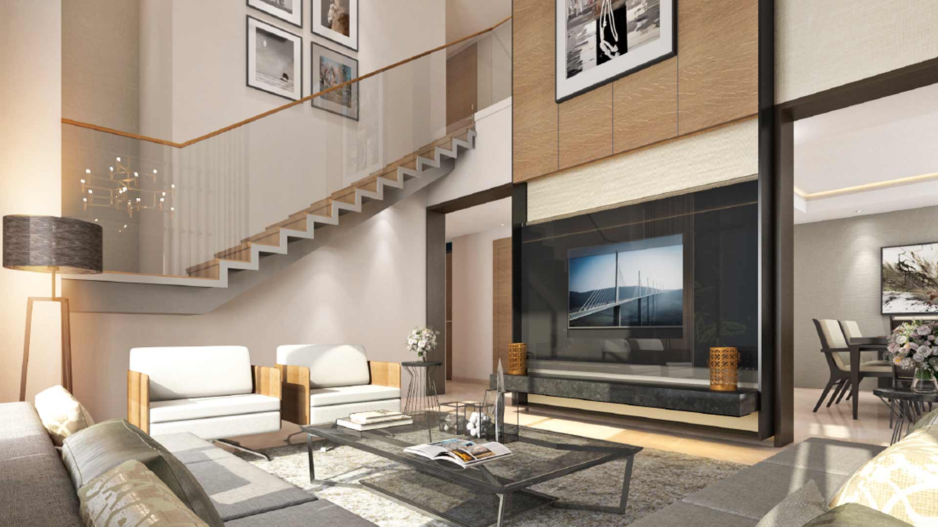 Duplex à HARTLAND GREENS, Sobha Hartland, Dubai, EAU, 247 m² № 25801