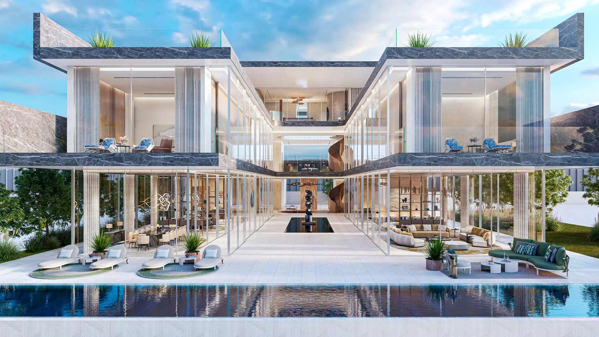 Villa à THE RITZ-CARLTON MANSION, Al Jaddaf, Dubai, EAU, 8 chambres, 3811 m² № 27856