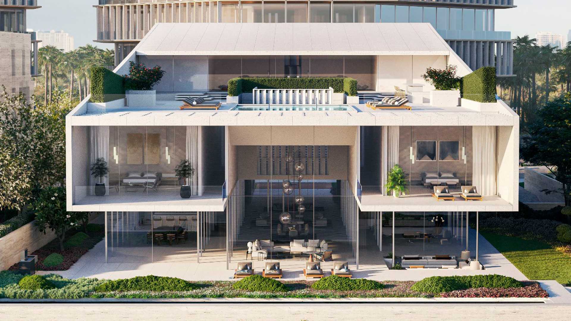 Villa à THE RITZ-CARLTON RESIDENCE, Creekside, Dubai, EAU, 8 chambres, 3932 m² № 30041