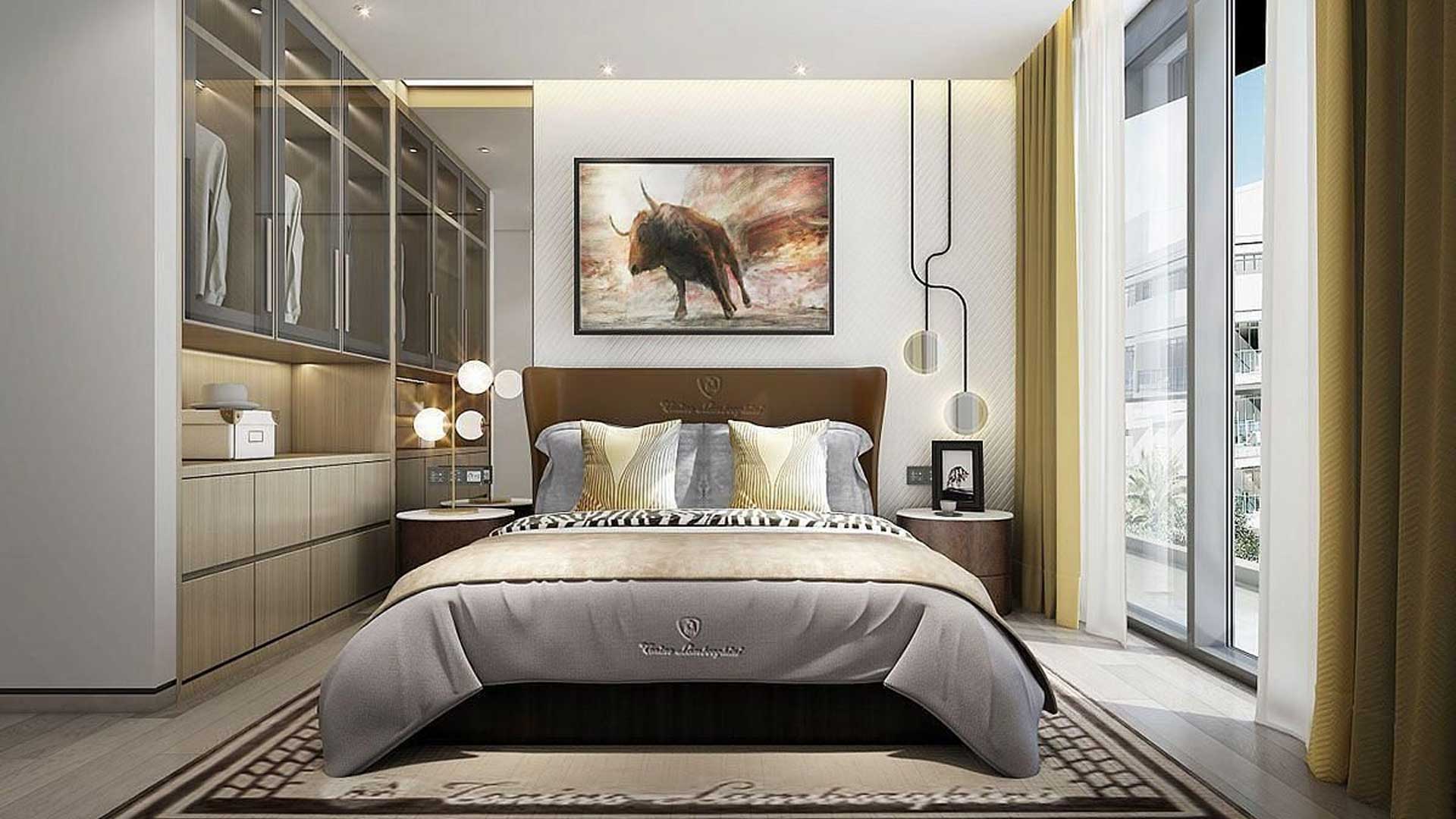 Appartamento a TONINO LAMBORGHINI, Mohammed Bin Rashid City, Dubai, EAU, 1 camera da letto, 76 mq № 25439 - 1