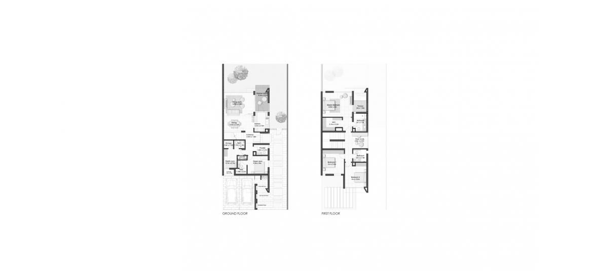Plan mieszkania «4BD 245SQM», 4 sypialnie w CHERRYWOODS