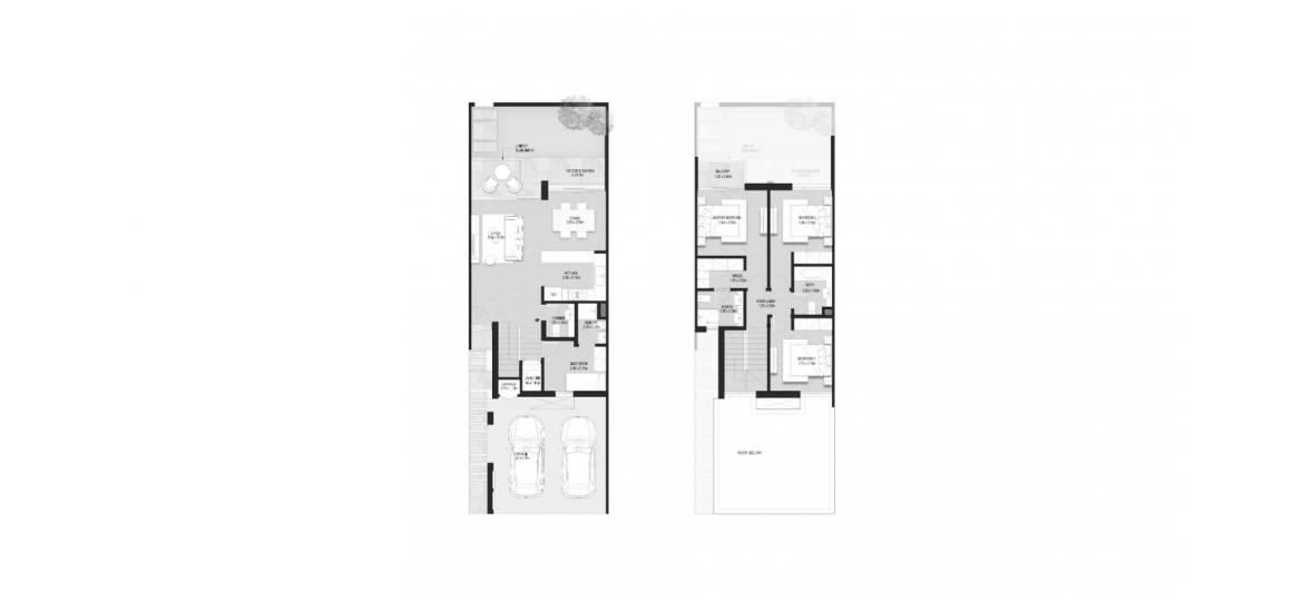 Plan mieszkania «180SQM», 3 sypialnie w LA ROSA