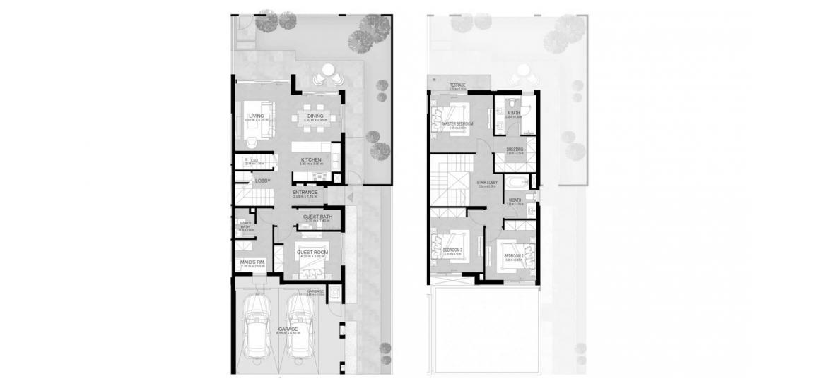 Plan mieszkania «217sqm», 4 sypialnie w LA VIOLETA