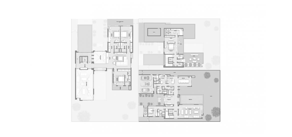 Plan mieszkania «VILLA 5 BEDROOM TYPE C», 5 sypialnie w HARTLAND II VILLAS