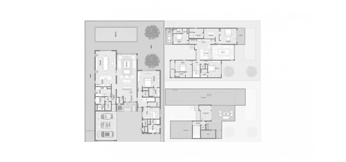 Plan mieszkania «VILLA 5 BEDROOM TYPE B», 5 sypialnie w HARTLAND II VILLAS