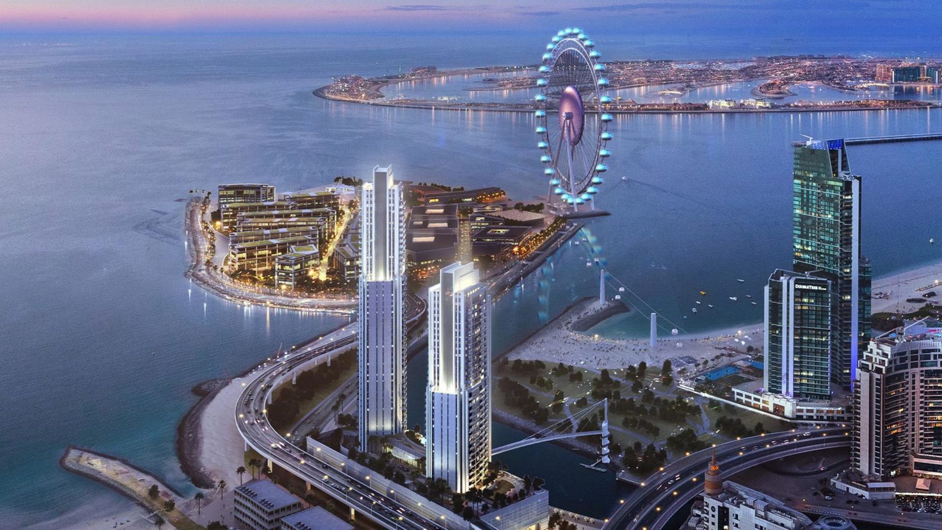 Apartamento em Dubai Marina, Dubai, EAU, 1 quarto, 63 m². № 24099 - 2
