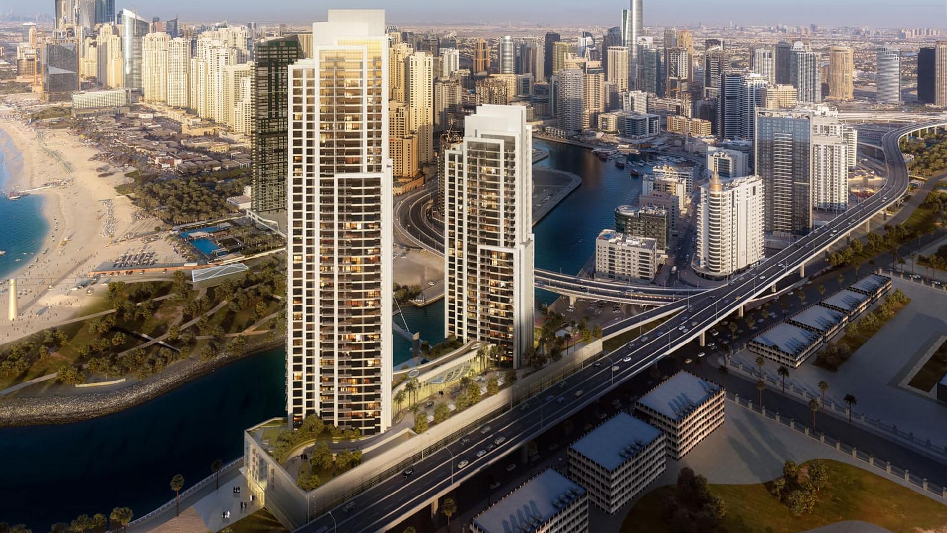 Apartamento em Dubai Marina, Dubai, EAU, 1 quarto, 63 m². № 24099 - 3