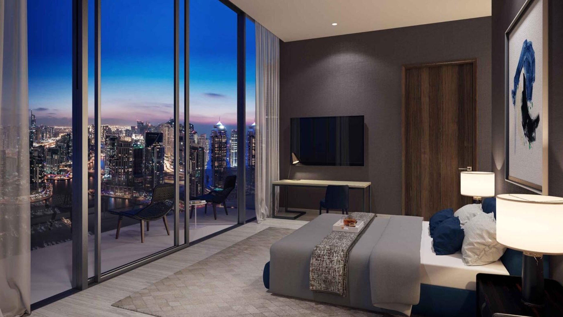 Apartamento para venda em Dubai Marina, Dubai, EAU 1 quarto, 87 m². № 24368 - foto 1