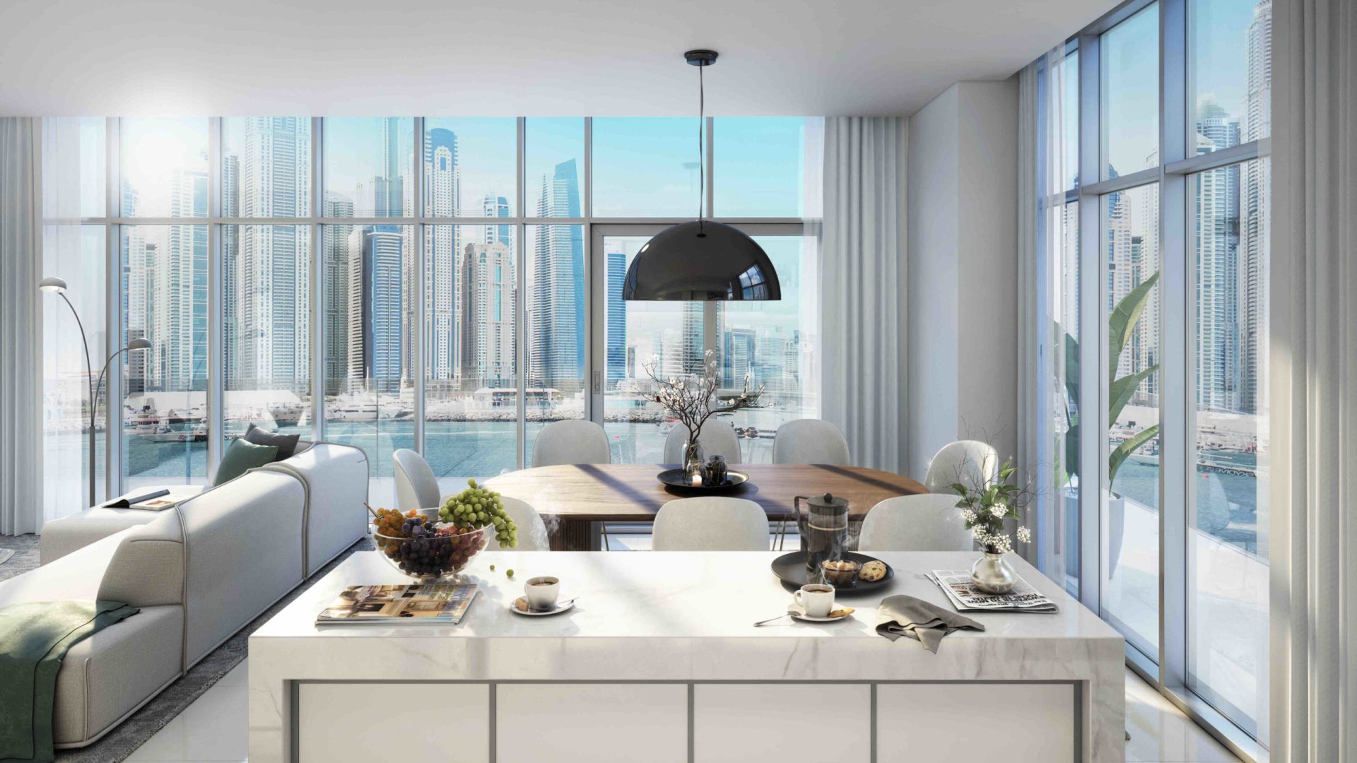 Apartamento para venda em Emaar beachfront, Dubai, EAU 3 quartos, 194 m². № 24298 - foto 1