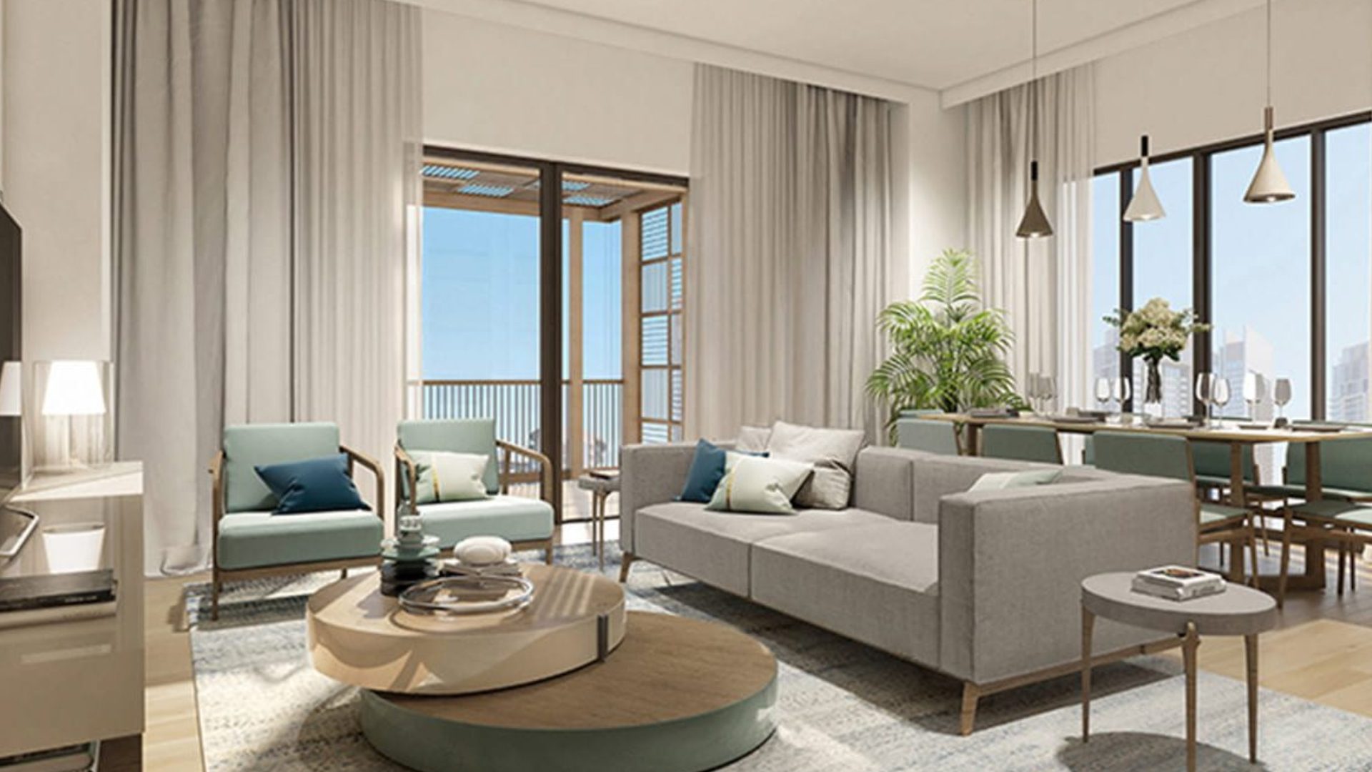 Apartamento para venda em Dubai Creek Harbour (The Lagoons), Dubai, EAU 1 quarto, 100 m². № 24623 - foto 1