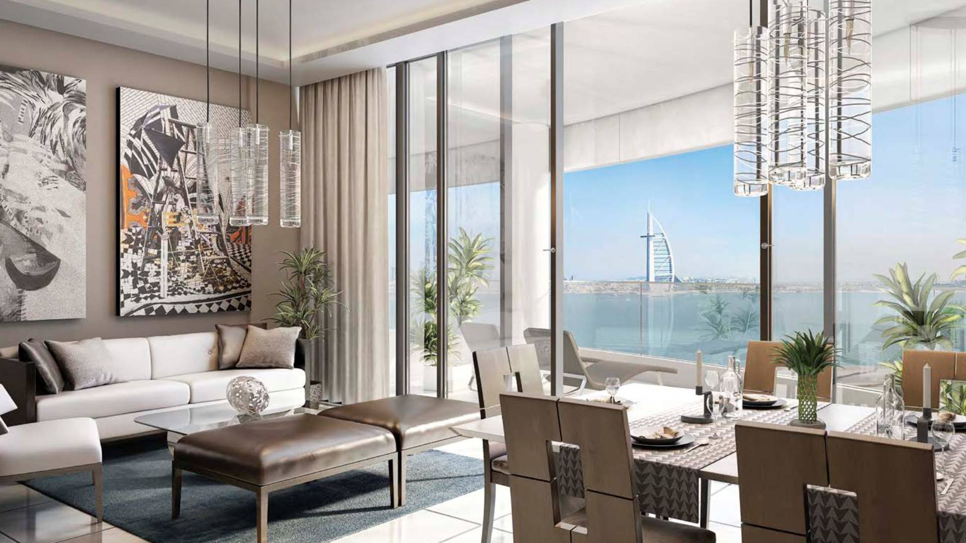 Apartamento em Palm Jumeirah, Dubai, EAU, 2 quartos, 157 m². № 24901 - 4