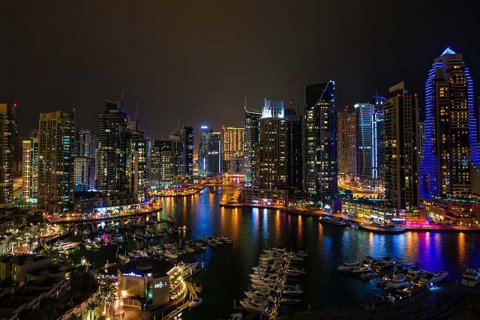 What is the reason for the increase and decrease in rents in Dubai?