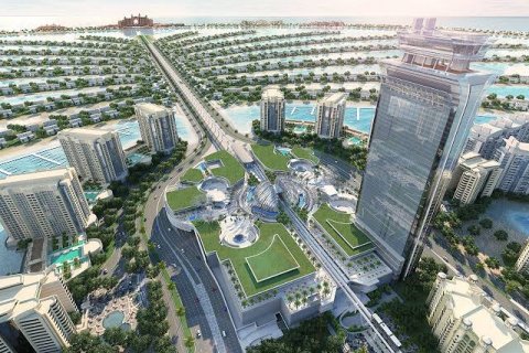 Palm Jumeirah is one of the five largest regions for the sale of villas and apartments