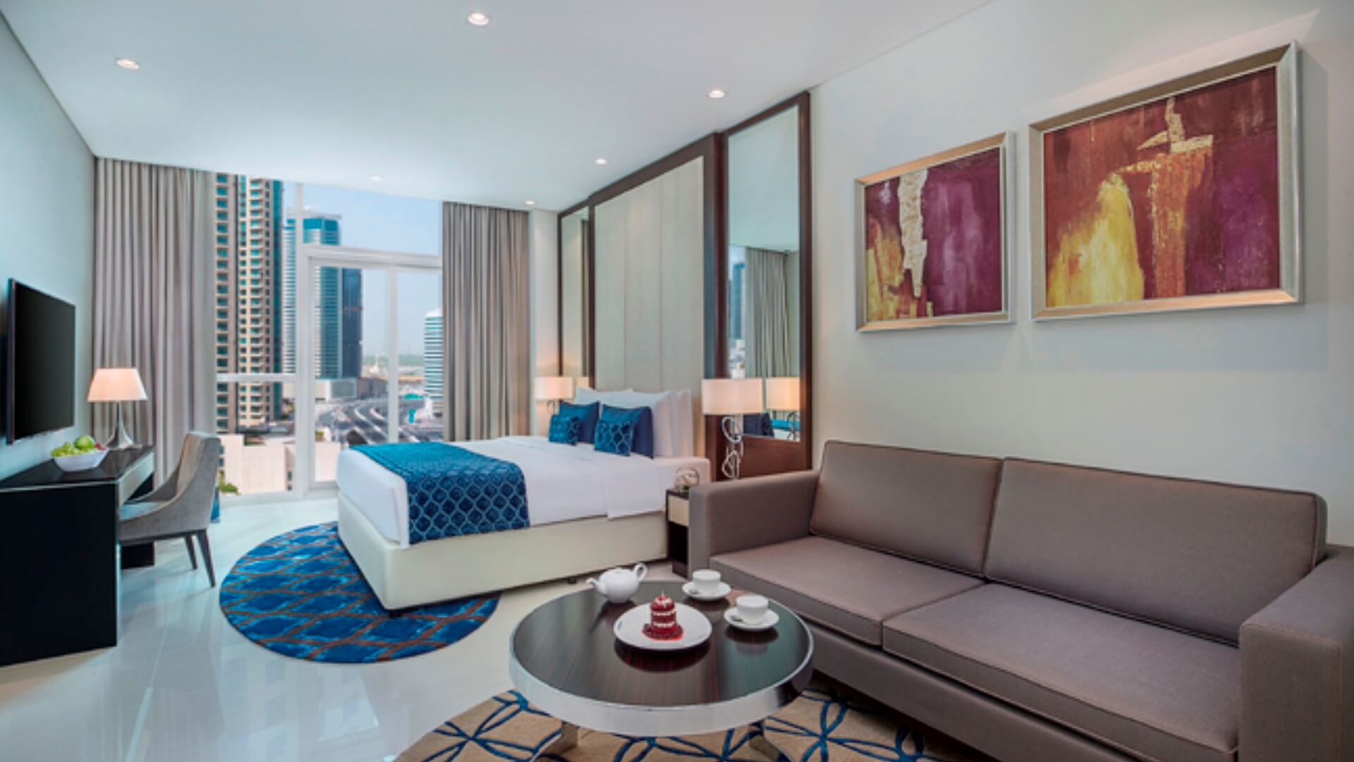 Apartament în Downtown Dubai, Dubai, Emiratele Arabe Unite, 2 dormitoare, 140 mp nr. 25606 - 1