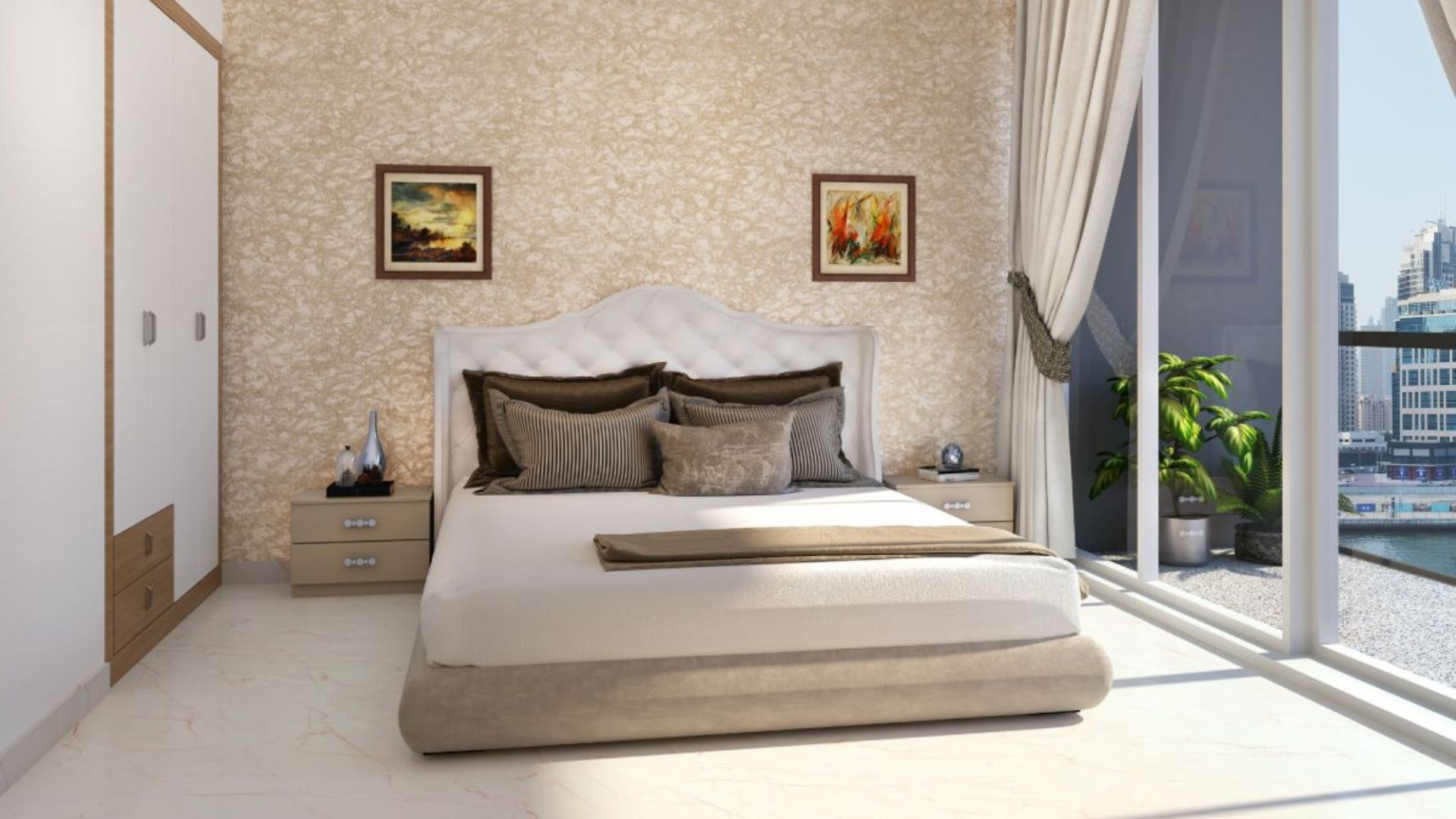 Квартира в Бизнес-Бэй, Дубай, ОАЭ 1 спальня, 78м2 № 24122 - 2