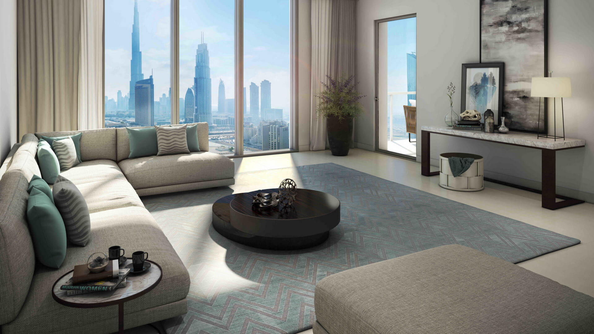 Квартира в Даунтаун Дубай, Дубай, ОАЭ 3 спальни, 180м2 № 24078 - 1