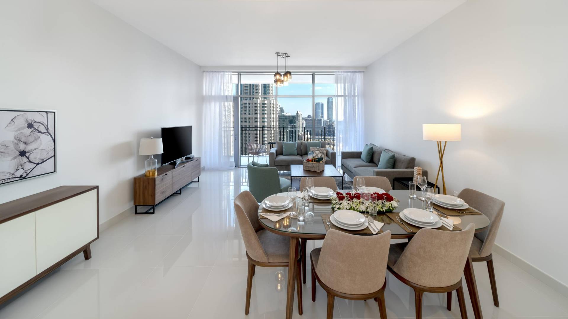 Квартира в Даунтаун Дубай, Дубай, ОАЭ 3 спальни, 184м2 № 24134 - 1