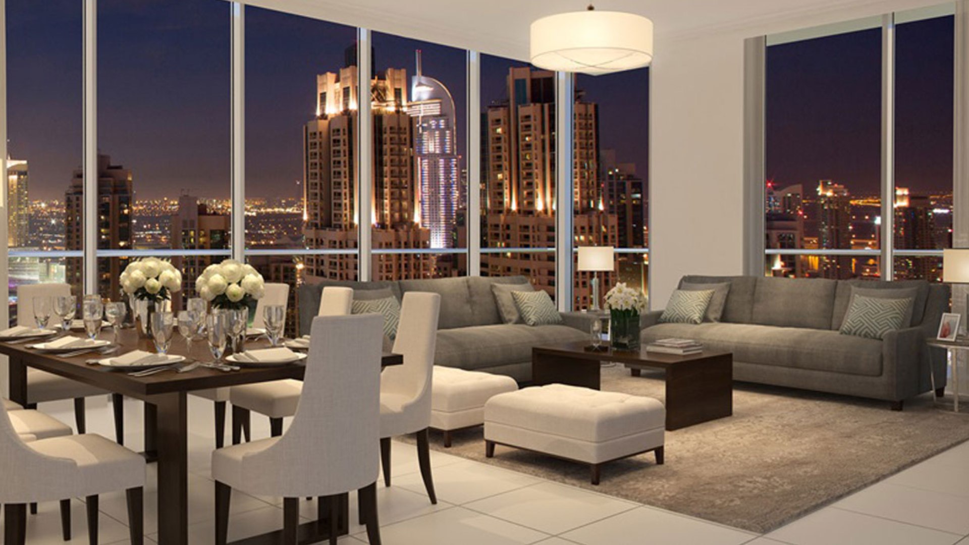 Квартира в Даунтаун Дубай, Дубай, ОАЭ 3 спальни, 184м2 № 24134 - 3