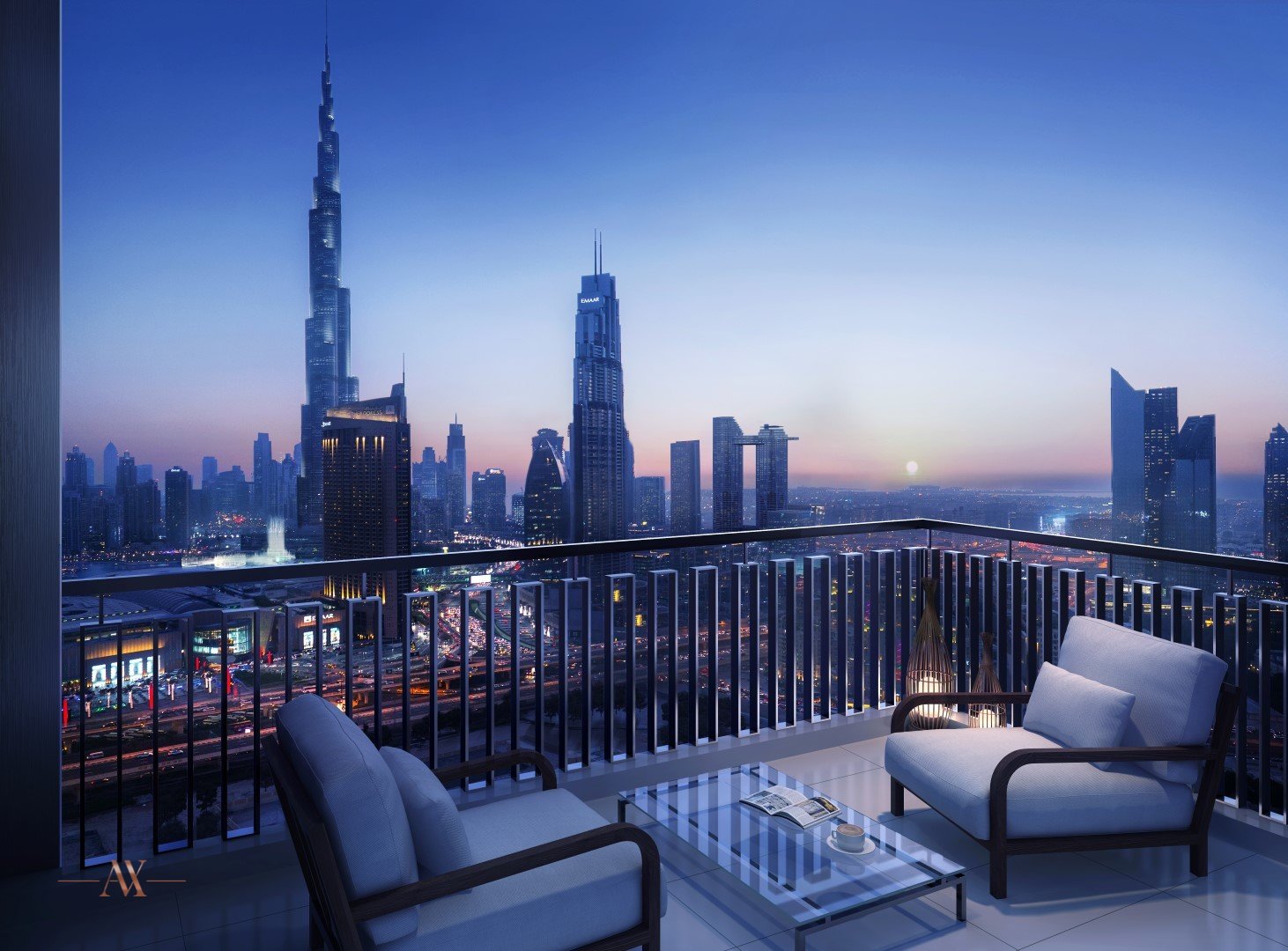 Квартира в Дубай, ОАЭ 2 спальни, 114.8м2 № 23590 - 1