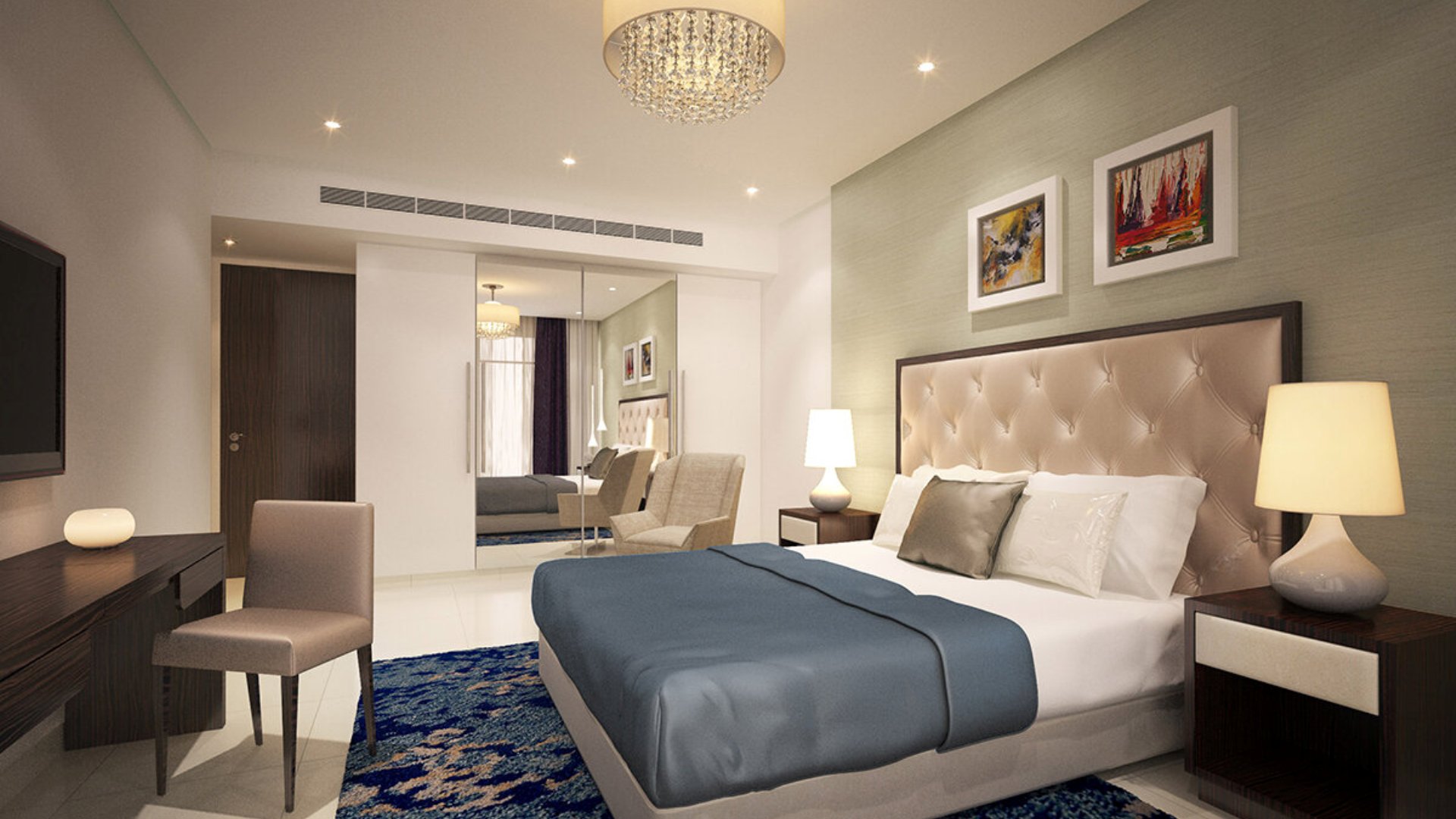 Квартира в Бизнес-Бэй, Дубай, ОАЭ 3 спальни, 135м2 № 24301 - 1