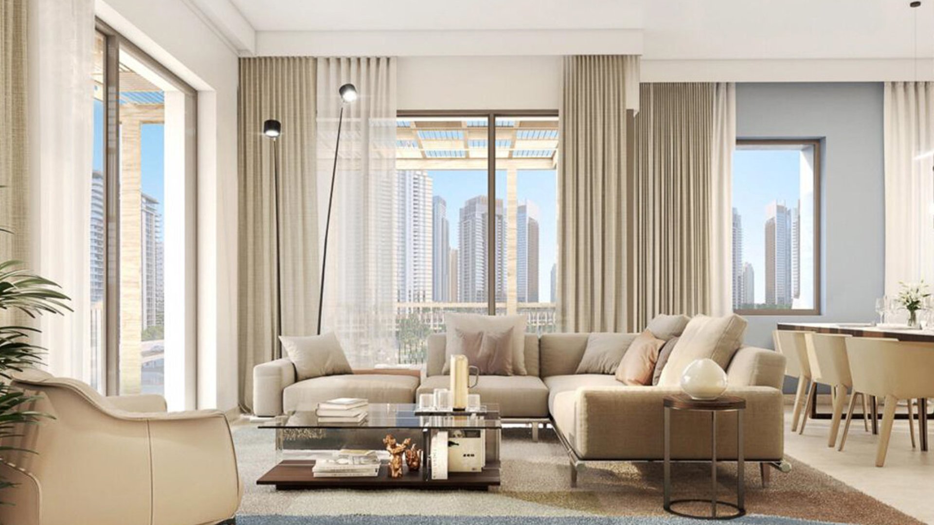 Квартира в Дубай-Крик Харбор, Дубай, ОАЭ 3 спальни, 183м2 № 24340 - 5