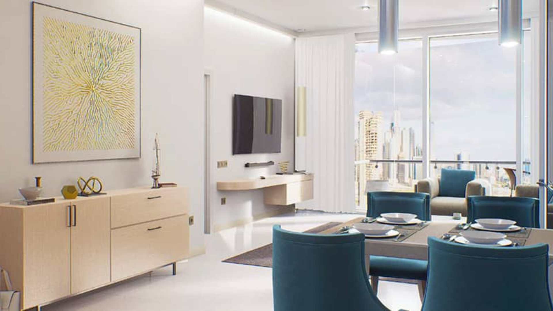 Квартира в Джумейра Лейк Тауэрс, Дубай, ОАЭ 3 спальни, 141м2 № 24229 - 1