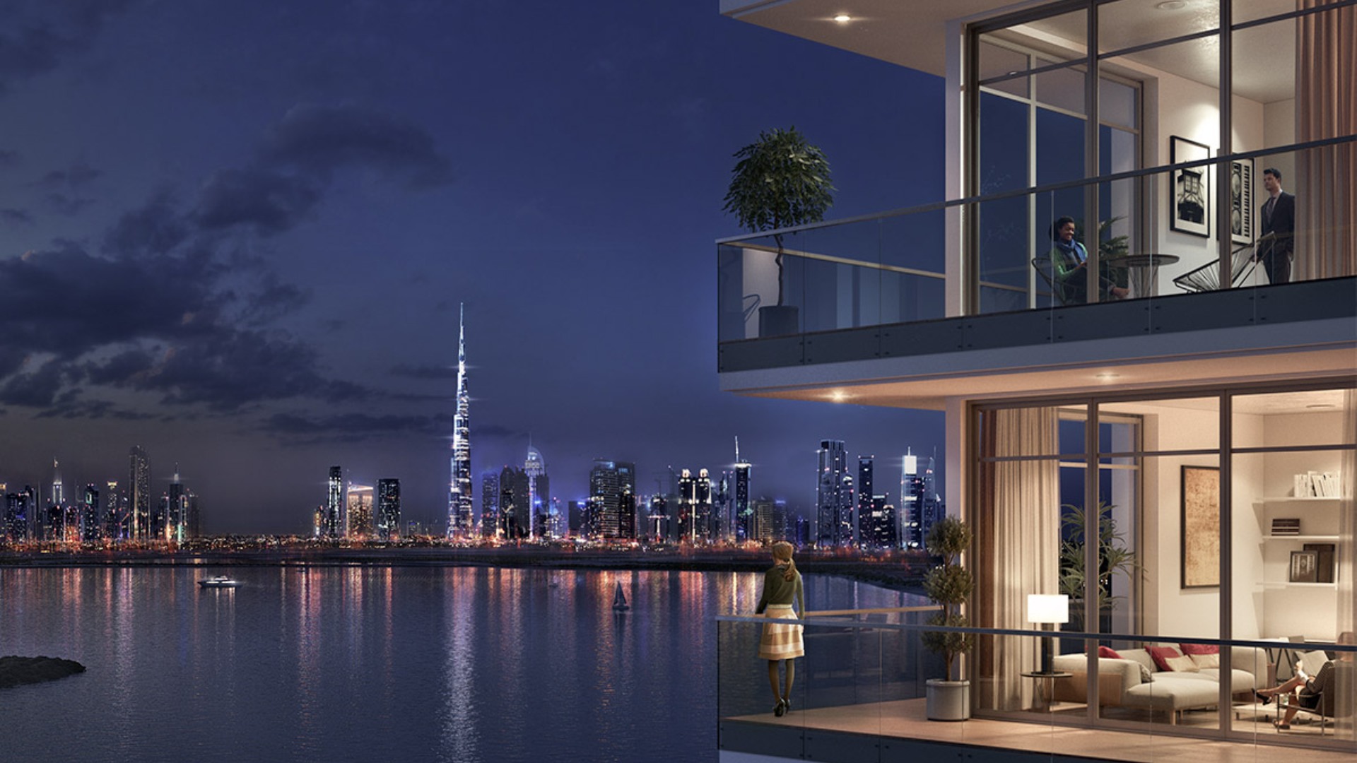 Квартира в Дубай-Крик Харбор, Дубай, ОАЭ 1 спальня, 69м2 № 24402 - 5