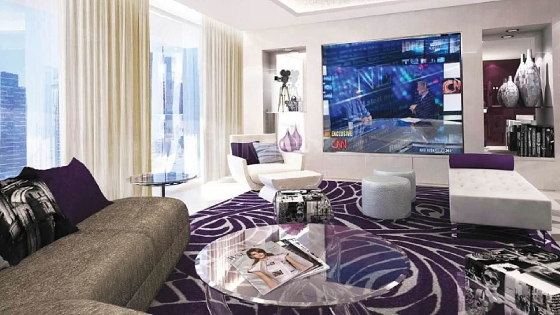 Квартира в Бизнес-Бэй, Дубай, ОАЭ 2 спальни, 108м2 № 24404 - 1
