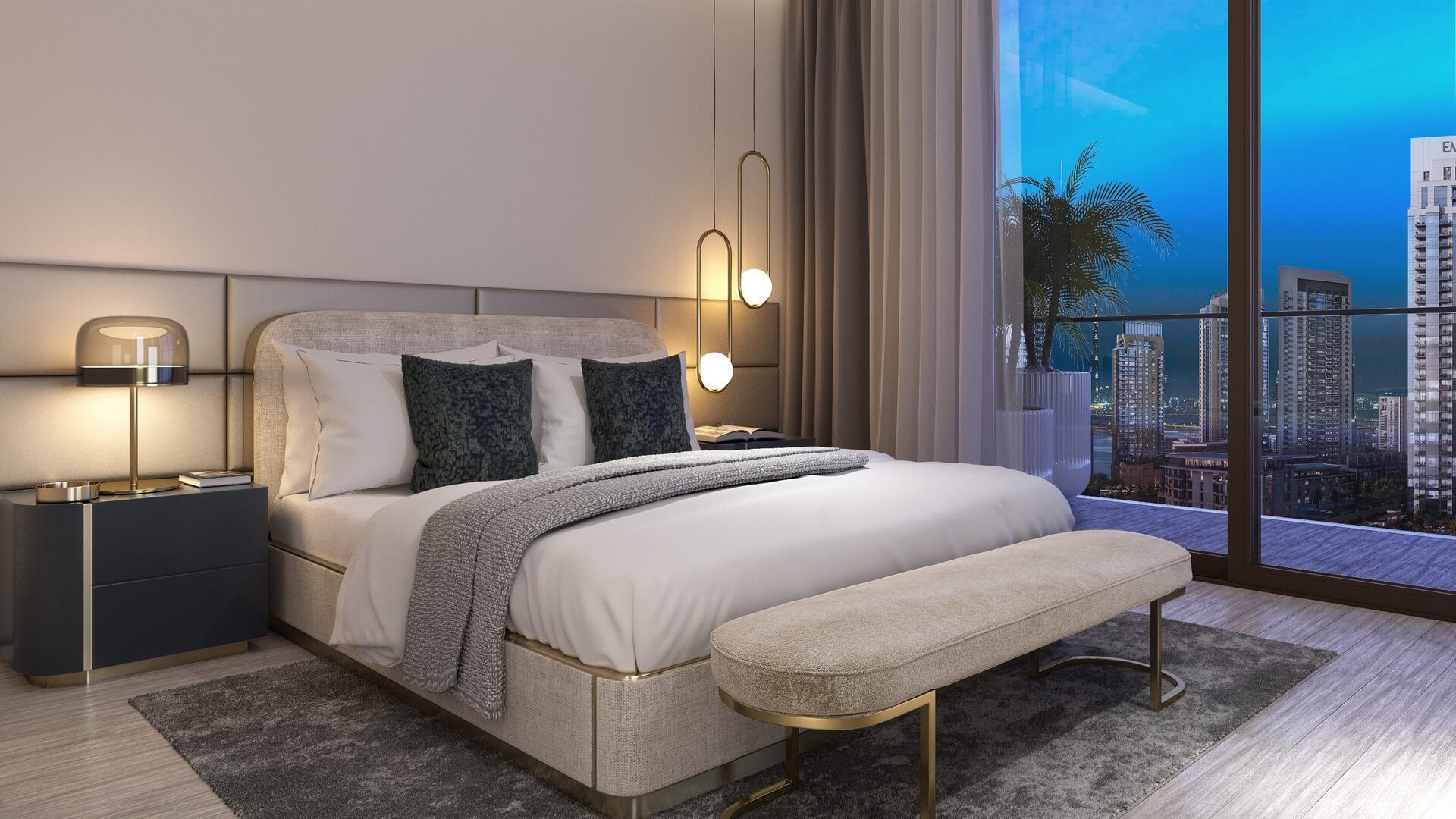 Квартира в Дубай-Крик Харбор, Дубай, ОАЭ 3 спальни, 165м2 № 24567 - 6