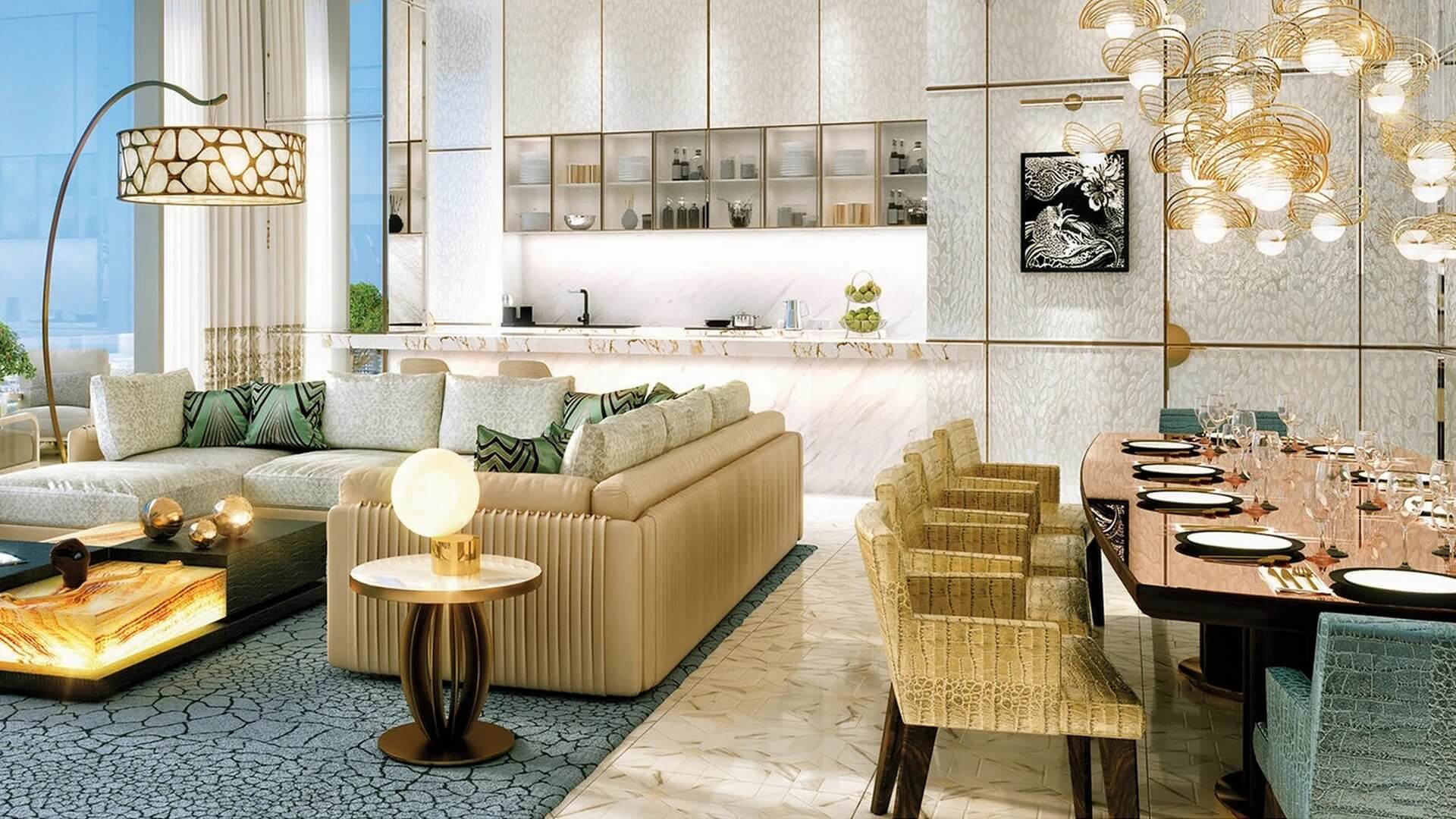 Квартира в Дубай Марина, Дубай, ОАЭ 2 спальни, 126м2 № 24571 - 1