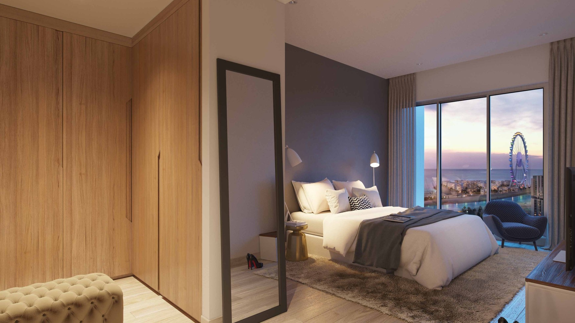 Квартира в Дубай Марина, Дубай, ОАЭ 2 спальни, 102м2 № 24245 - 5
