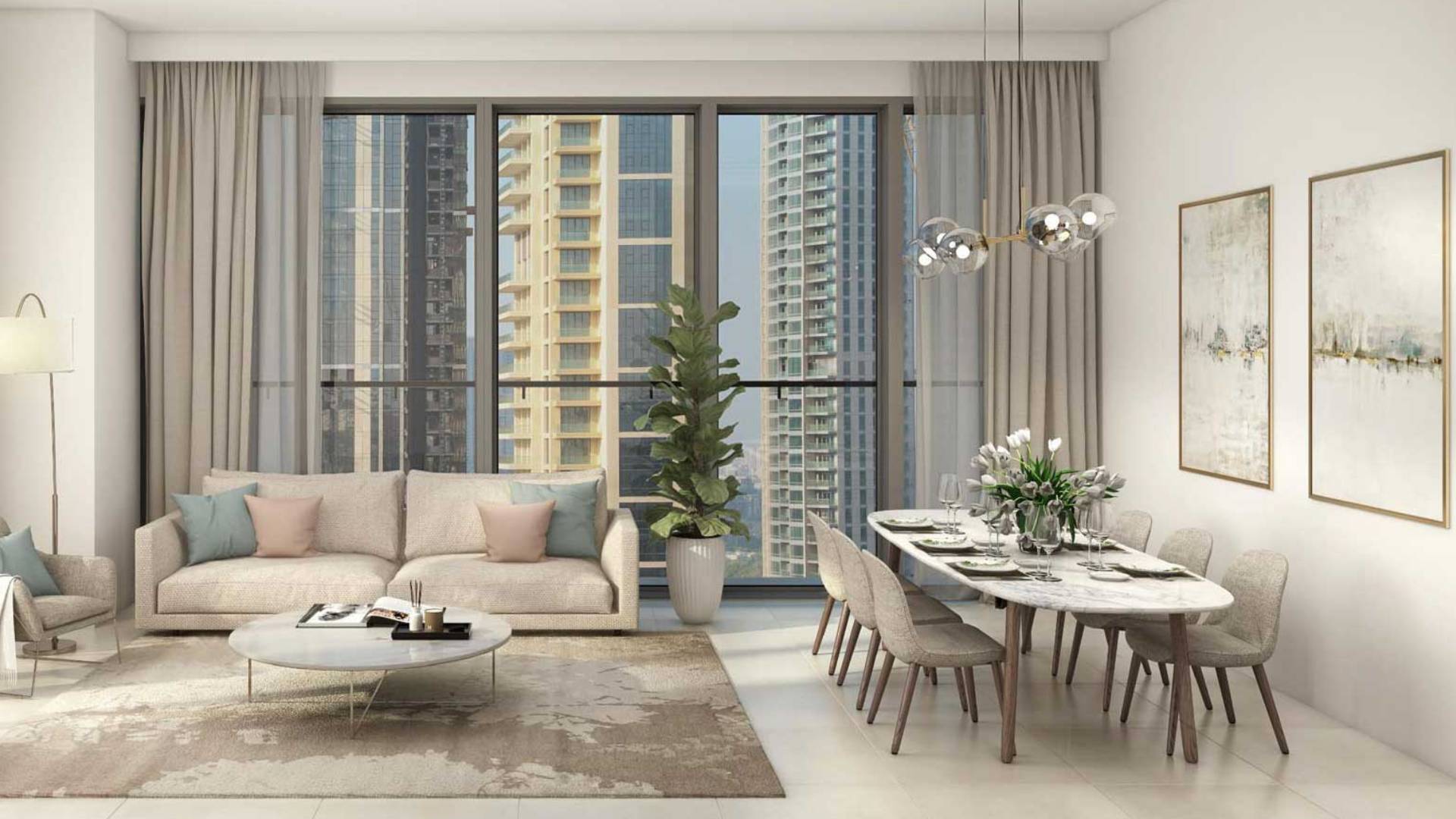 Квартира в Даунтаун Дубай, Дубай, ОАЭ 2 спальни, 59м2 № 24346 - 4