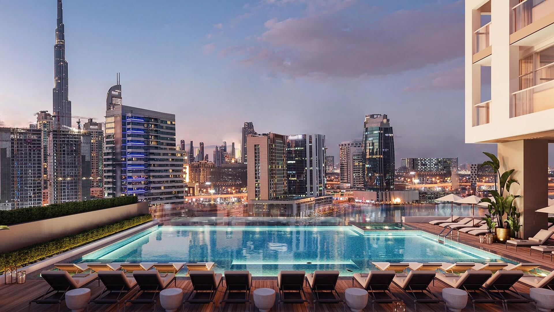 Квартира в Бизнес-Бэй, Дубай, ОАЭ 2 спальни, 123м2 № 24542 - 3