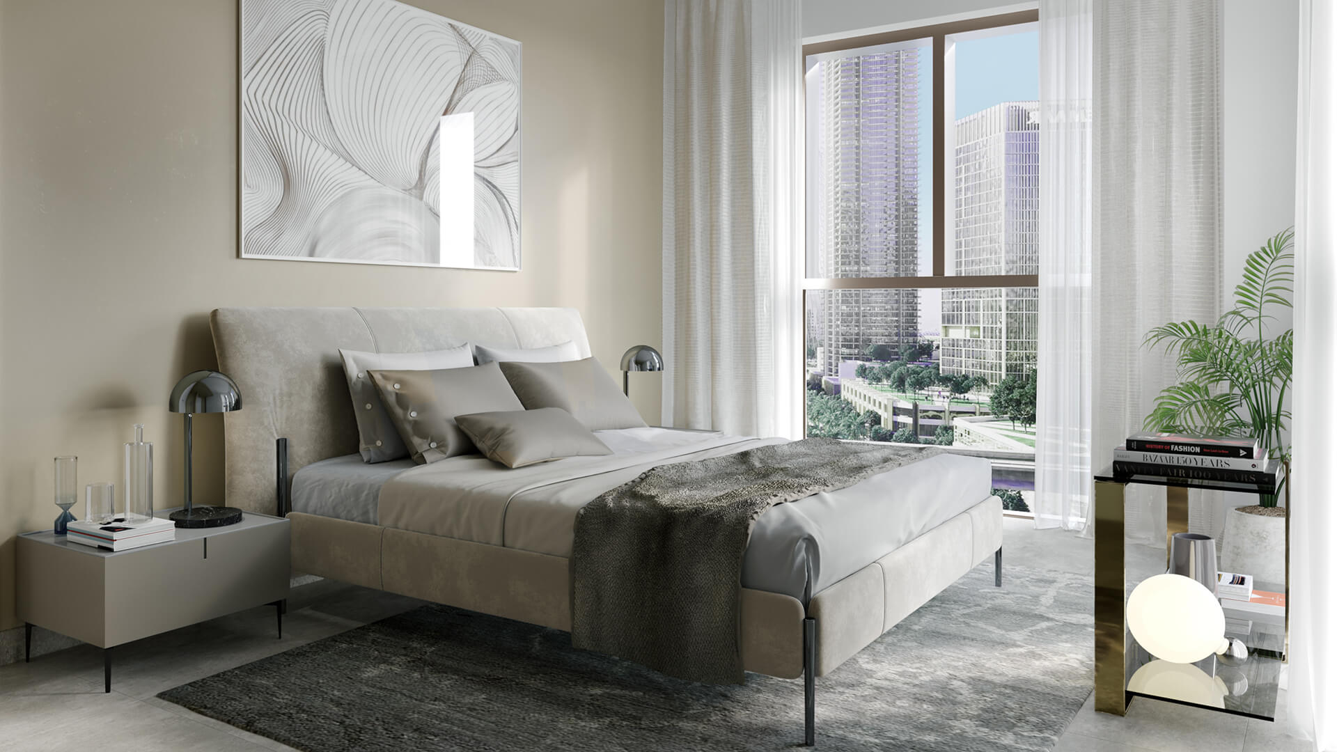 Квартира в Дубай-Крик Харбор, Дубай, ОАЭ 3 спальни, 138м2 № 24564 - 4