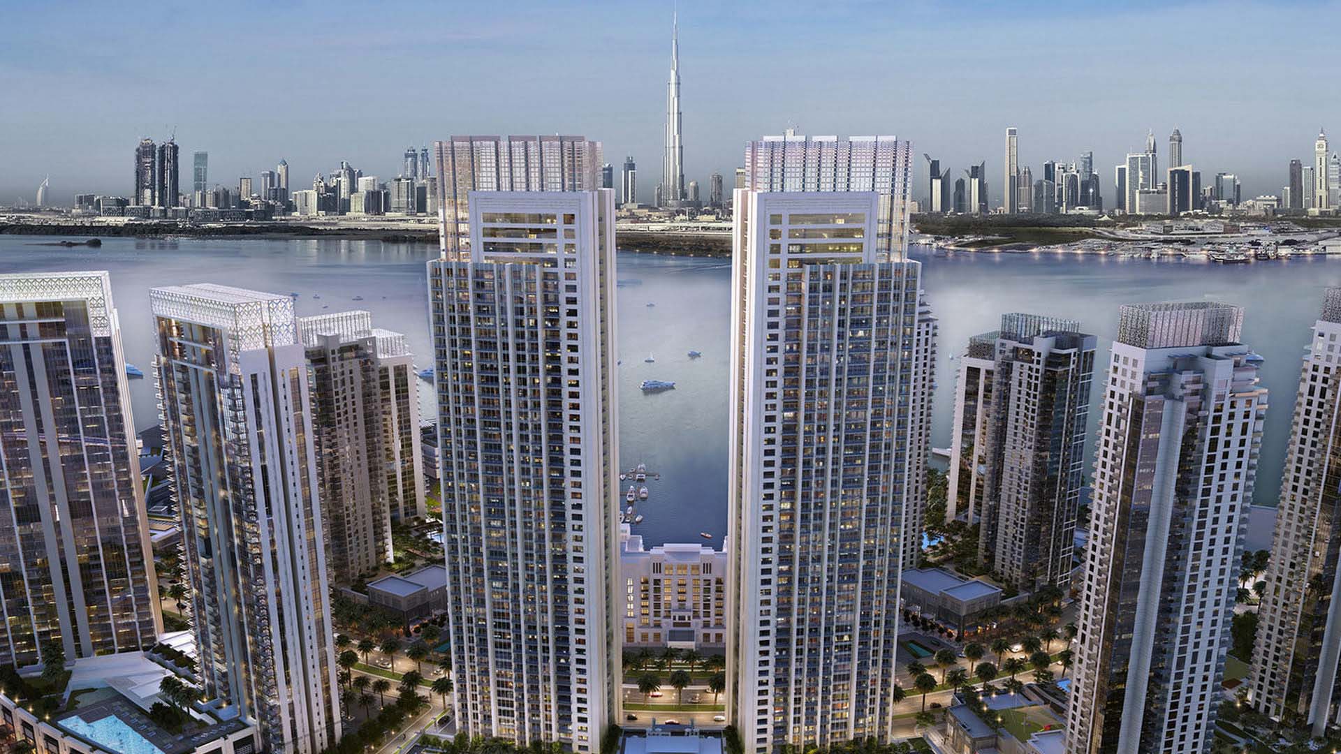 Квартира в Дубай-Крик Харбор, Дубай, ОАЭ 3 спальни, 159м2 № 24700 - 3