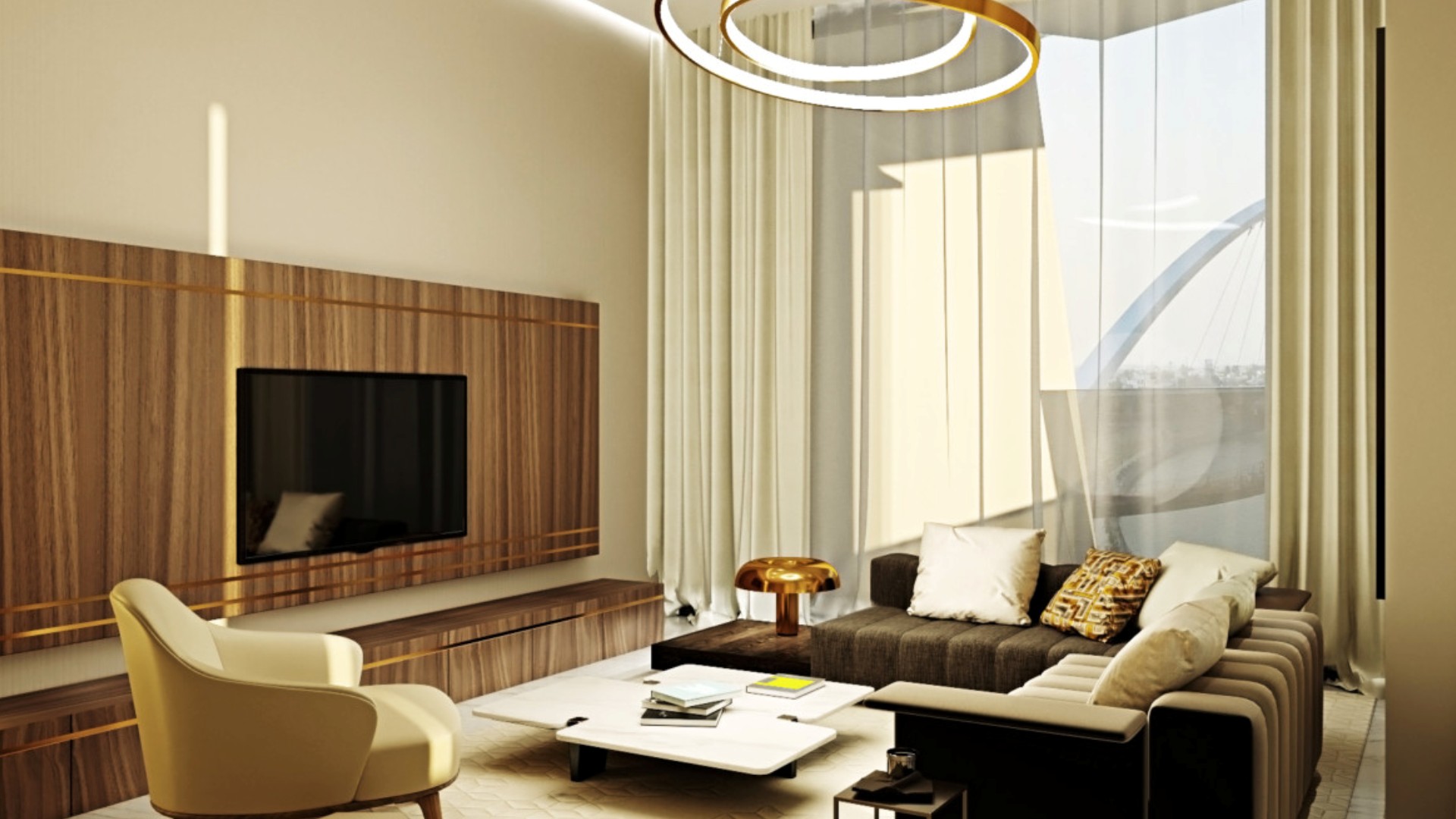 Квартира в Бизнес-Бэй, Дубай, ОАЭ 1 спальня, 98м2 № 24655 - 4