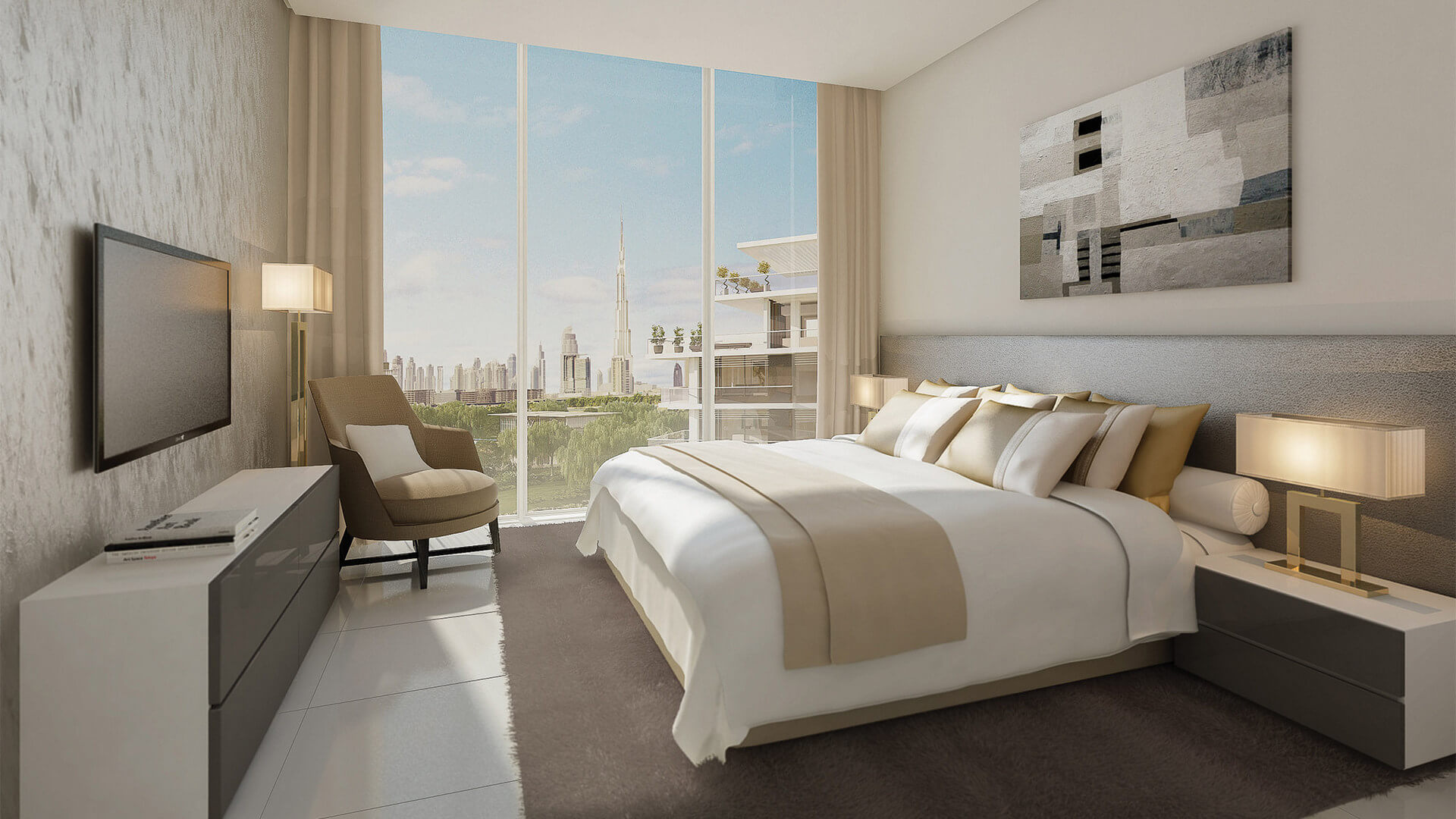 Квартира в Дубай Хиллс Эстейт, Дубай, ОАЭ 1 спальня, 92м2 № 24733 - 4