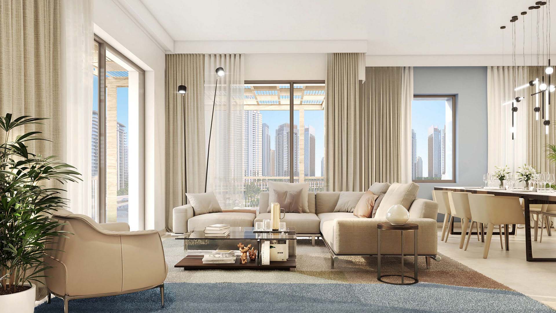Квартира в Дубай-Крик Харбор, Дубай, ОАЭ 3 спальни, 239м2 № 24589 - 1