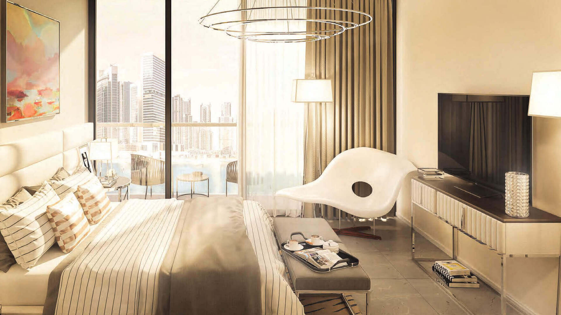 Квартира в Бизнес-Бэй, Дубай, ОАЭ 2 спальни, 84м2 № 24626 - 4