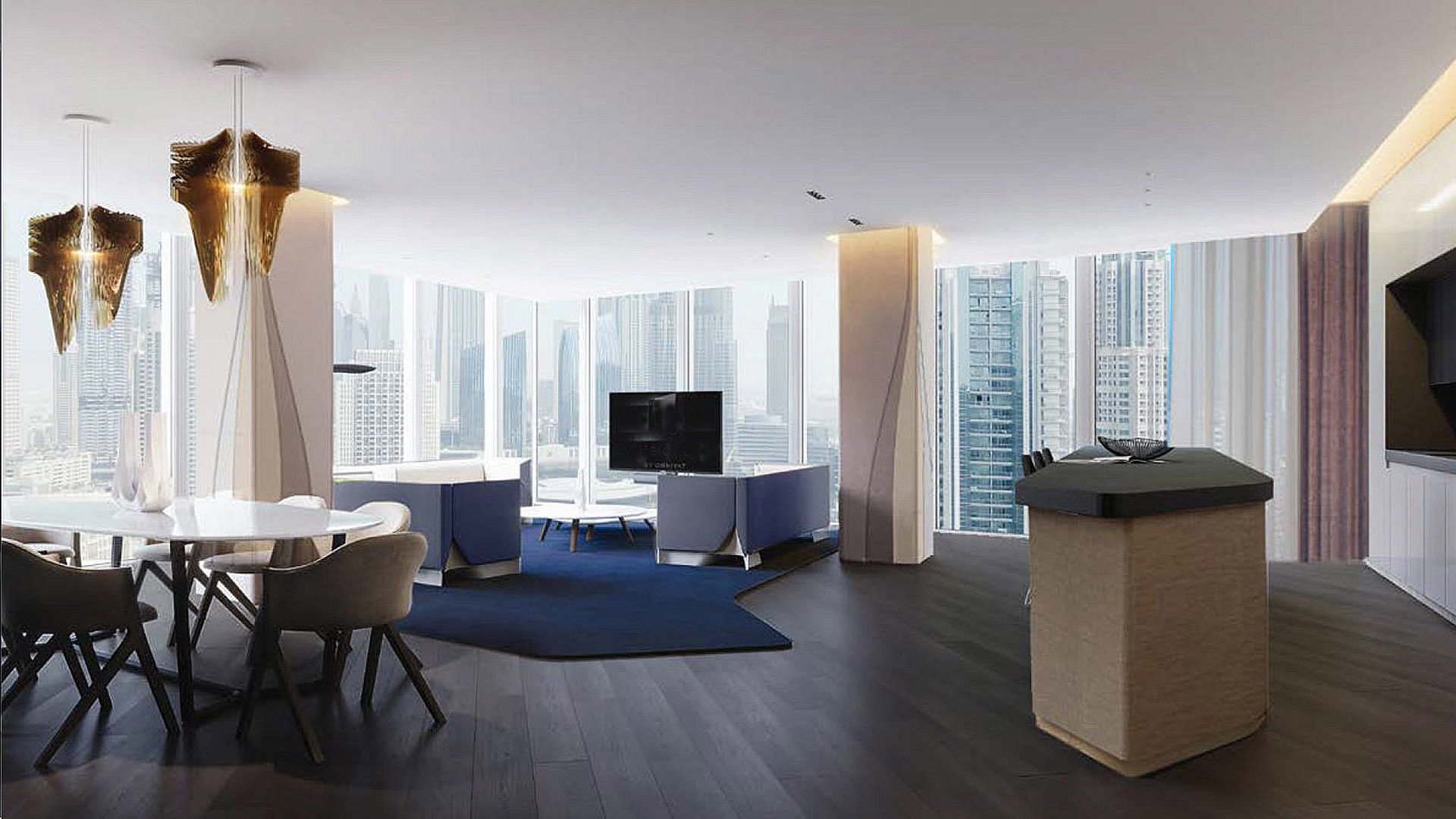 Квартира в Бизнес-Бэй, Дубай, ОАЭ 2 спальни, 151м2 № 24889 - 1