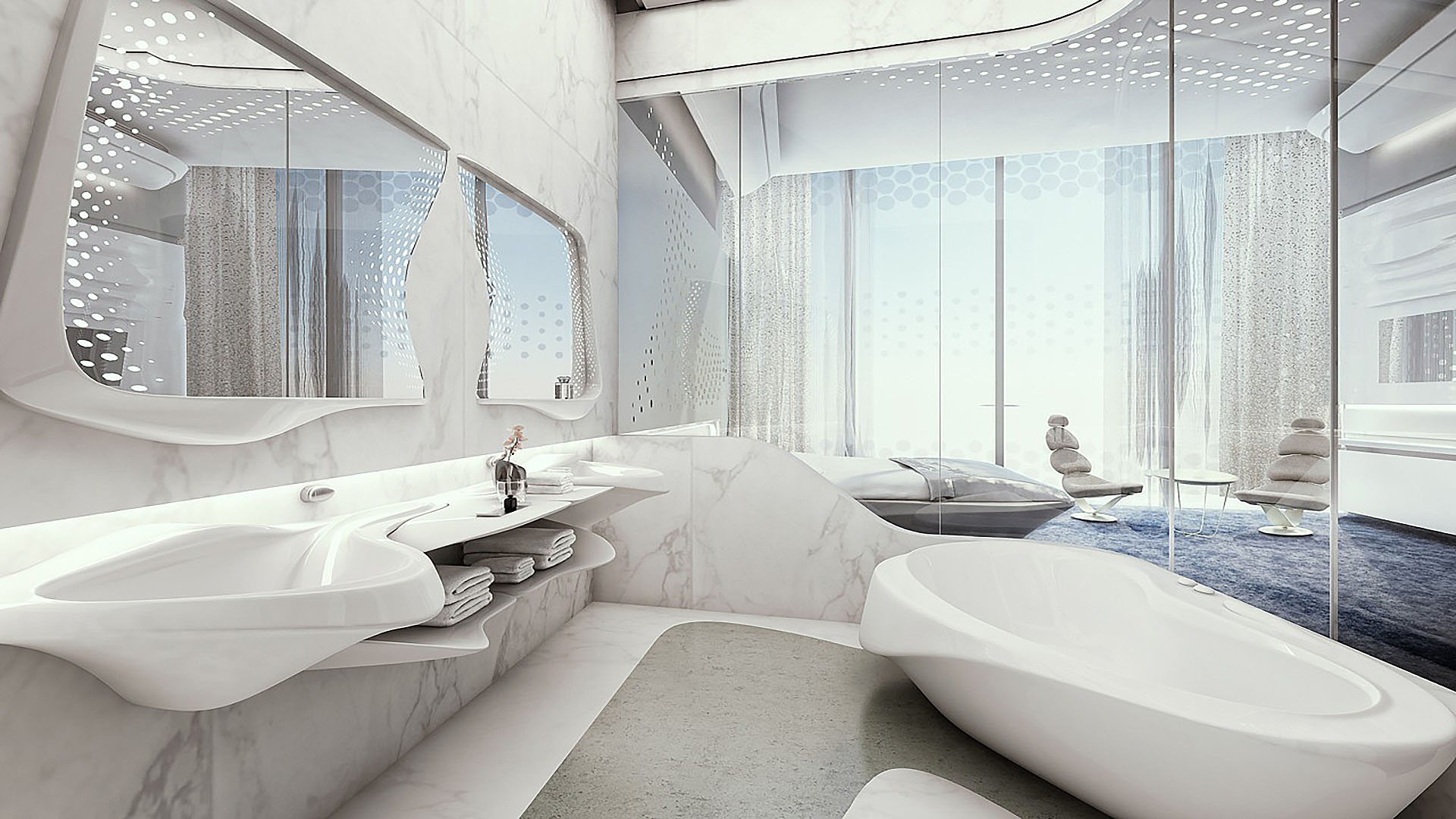 Квартира в Бизнес-Бэй, Дубай, ОАЭ 2 спальни, 325м2 № 24887 - 3